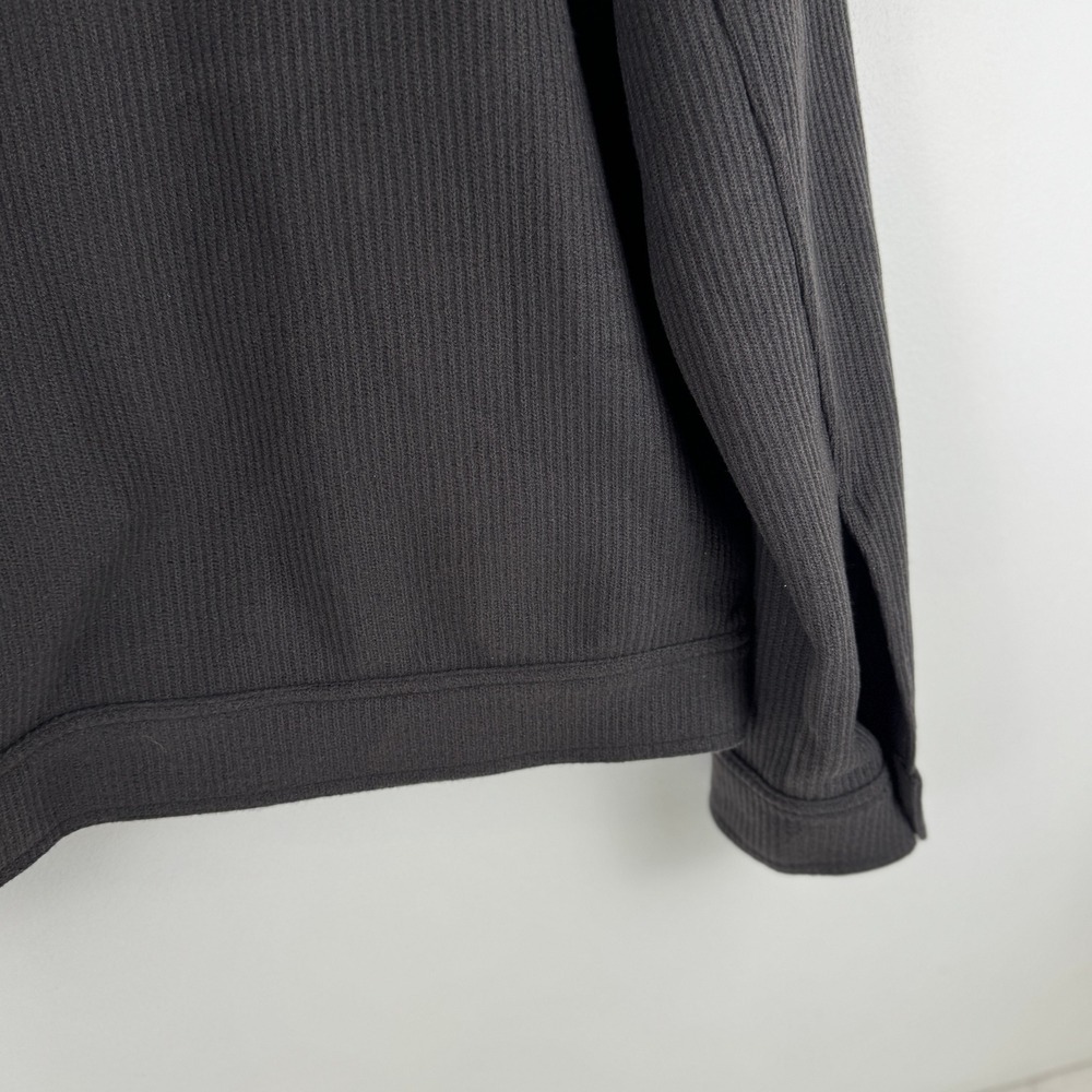 Mode of One Mens Ribbed Knit Snap Front Jacket Jet Grey‎ 100194421MN Medium NWT - Picture 14 of 14